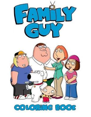 Book cover for Family Guy Coloring Book