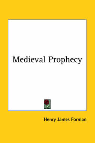 Cover of Medieval Prophecy