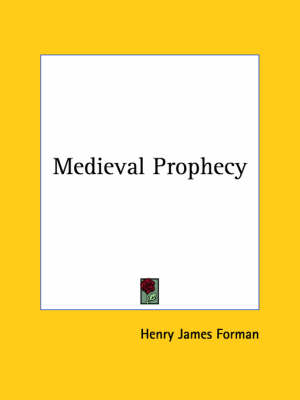 Book cover for Medieval Prophecy