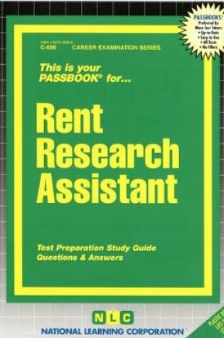 Cover of Rent Research Assistant