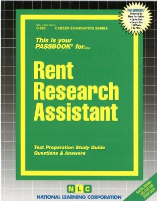 Book cover for Rent Research Assistant