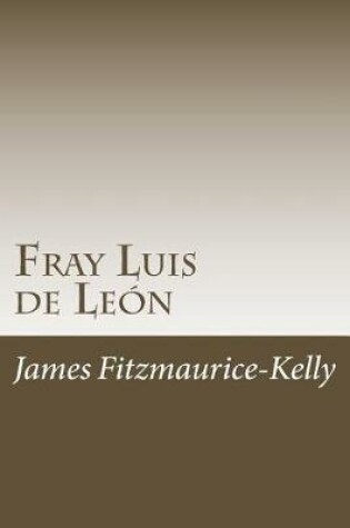 Cover of Fray Luis de Le n