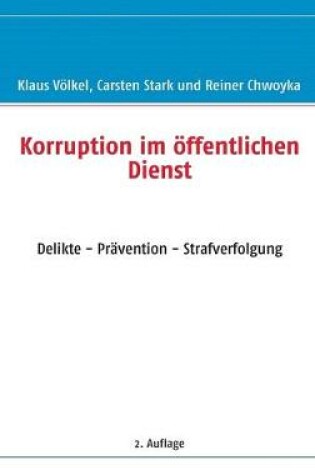 Cover of Korruption Im Offentlichen Dienst