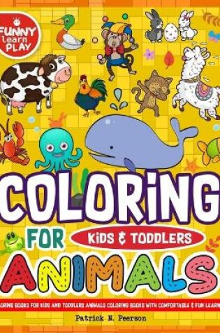 Cover of Coloring Books for Kids and Toddlers