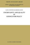 Book cover for Uncertainty and Quality in Science for Policy