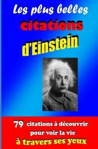 Cover of Les plus belles citations d'Einstein