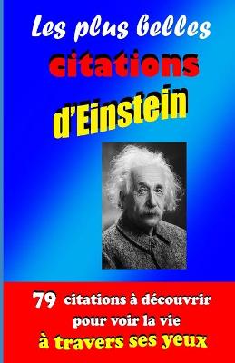 Book cover for Les plus belles citations d'Einstein