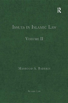 Cover of Issues in Islamic Law