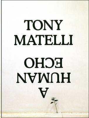 Book cover for Tony Matelli