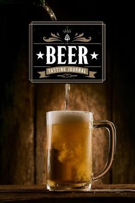 Book cover for Beer Brewing Brewer Tasting Sampling Journal Notebook Log Book Diary - Filling Glass