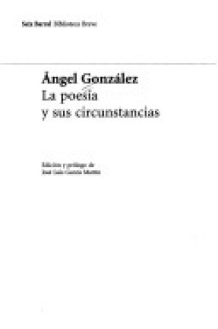 Cover of La Poesia y Sus Circunstancias