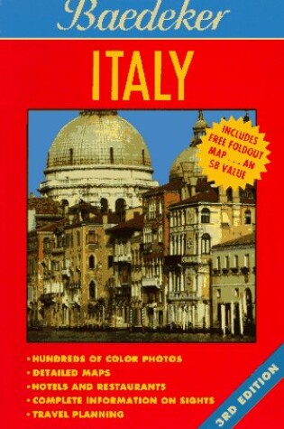 Cover of Baedeker Italy