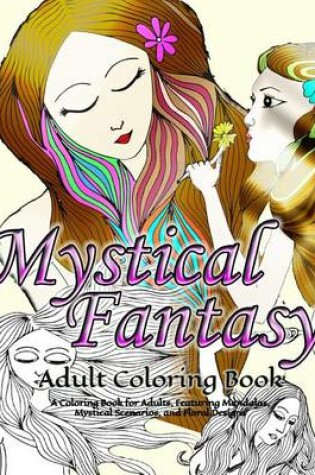 Cover of Mystical/Fantasy Adult Coloring Book