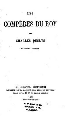 Book cover for Les compères du Roy