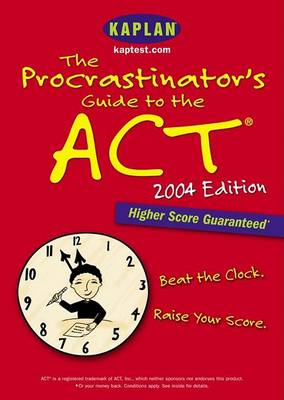 Cover of The Procrastinator's Guide to the ACT