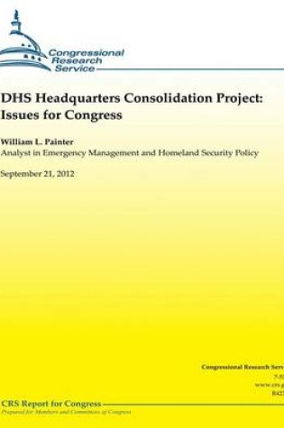 Cover of DHS Headquarters Consolidation Project