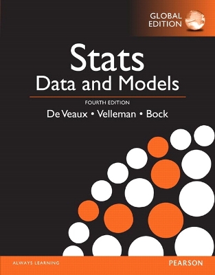 Book cover for Stats: Data and Models, Global Edition