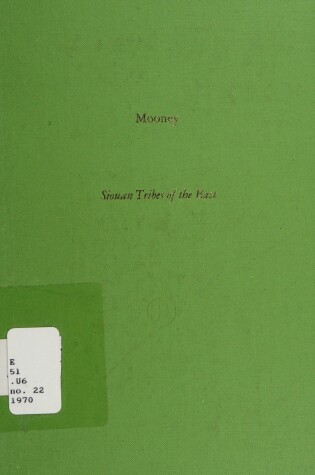 Cover of The Siouan Tribes of the East