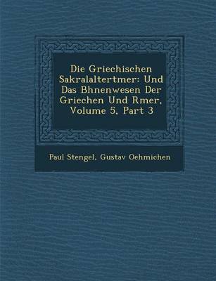 Book cover for Die Griechischen Sakralaltert Mer