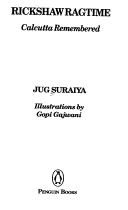 Book cover for Suraiya Jug : Rickshaw Ragtime