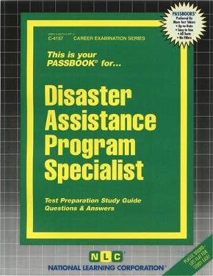 Book cover for Disaster Assistance Program Specialist