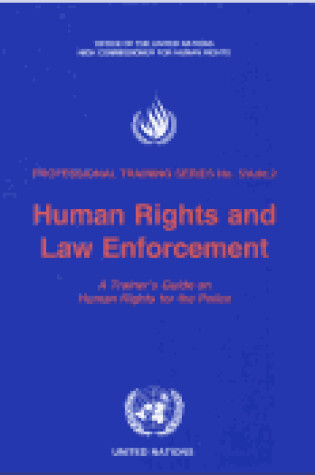 Cover of Human rights and law enforcement