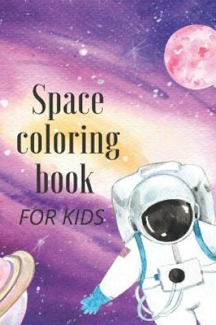 Cover of Space coloring book