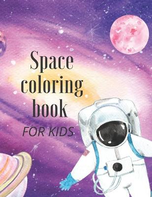 Book cover for Space coloring book
