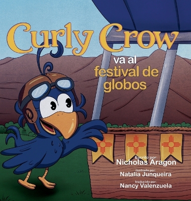 Book cover for Curly Crow va al festival de globos