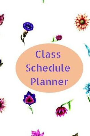 Cover of Class Schedule Planner
