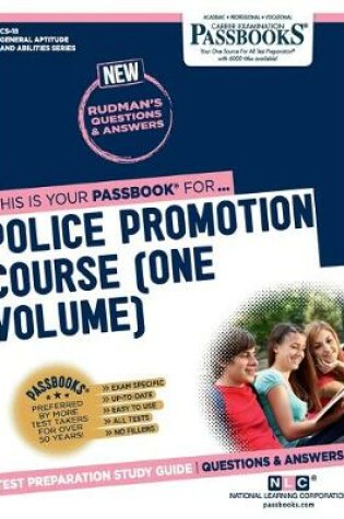 Cover of Police Promotion Course (One Volume) (CS-18)