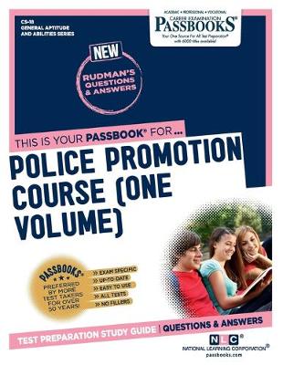 Book cover for Police Promotion Course (One Volume) (Cs-18)