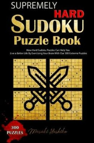 Cover of Supremely Hard Sudoku Puzzle Book