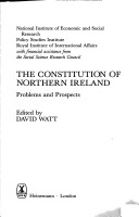 Book cover for The Constitution of Northern Ireland