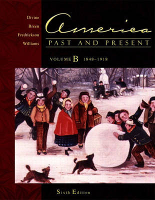 Book cover for America Past and Present, Volume B (Chapters 14-24)