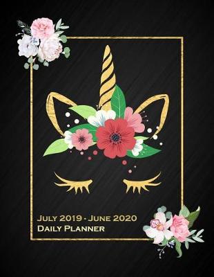 Book cover for July 2019 - June 2020 Daily Planner