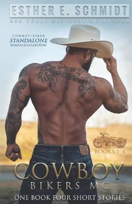 Book cover for Cowboy Bikers MC Collection Books 1 - 4