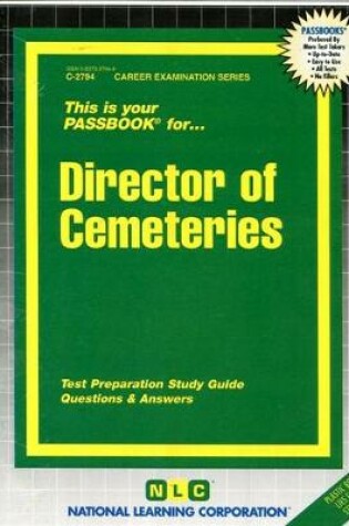 Cover of Director of Cemeteries