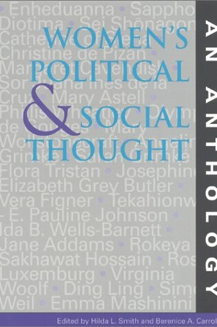 Cover of Women's Political and Social Thought