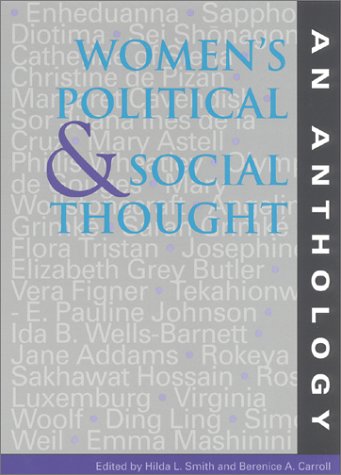 Book cover for Women's Political and Social Thought