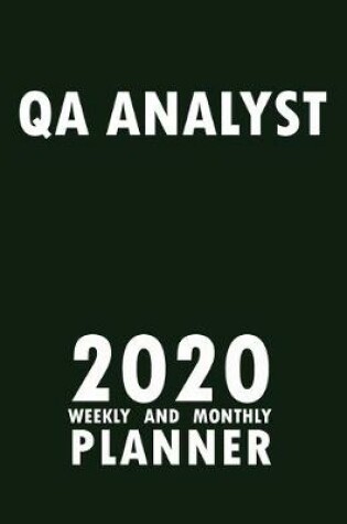 Cover of OA Analyst 2020 Weekly and Monthly Planner