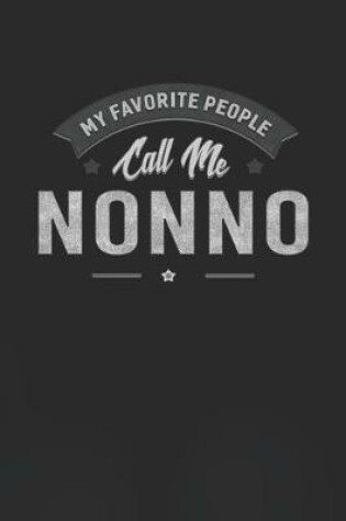 Cover of My Favorite People Call Me Nonno