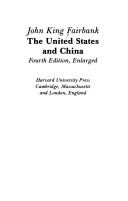 Book cover for United States and Canada