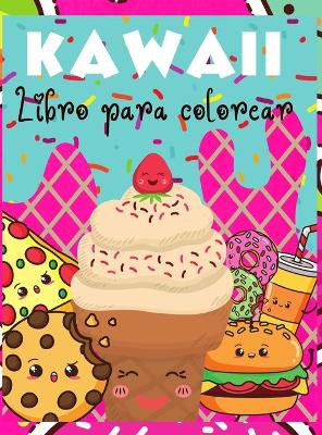 Book cover for Kawaii Libro para colorear