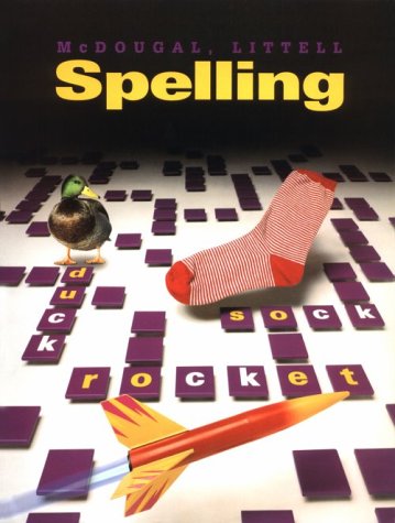 Book cover for McDougal School Spelling and Writing