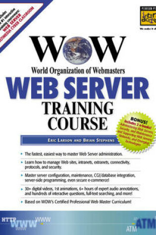 Cover of WOW World Organization of Webmasters Web Server Training Course