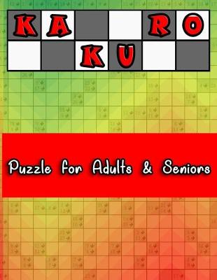 Book cover for Kakuro Puzzle for Adults & Seniors