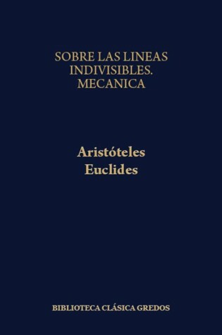 Cover of Sobre Las Lineas Indivisibles - Mecanica