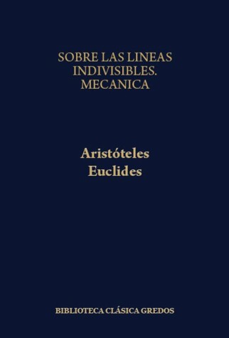 Book cover for Sobre Las Lineas Indivisibles - Mecanica