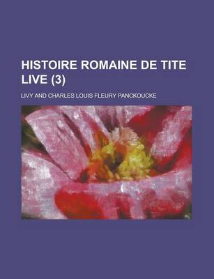 Book cover for Histoire Romaine de Tite Live (3)